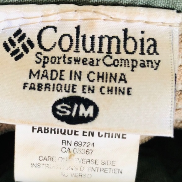 Columbia “Ranger Booney” Olive Green Straw Fishing Hunting Floppy Sun Safari Hat - Picture 8 of 8